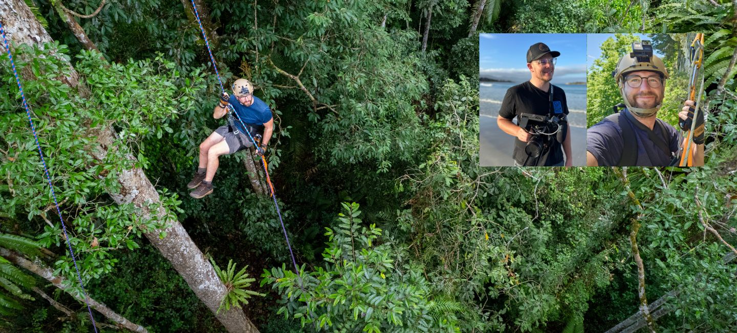 Banner image for episode 102 with Alex Goetz and Justin Grubb.